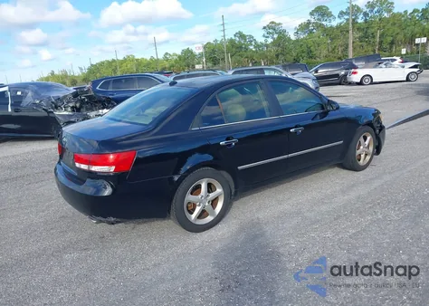 2008 Hyundai Sonata Limited V6/Se V6 from USA, damaged, VIN 5NPEU46F58H401250